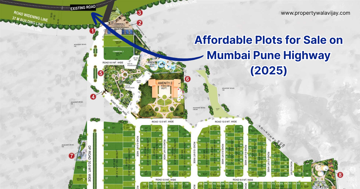 Affordable Plots for Sale on Mumbai Pune Highway (2025)